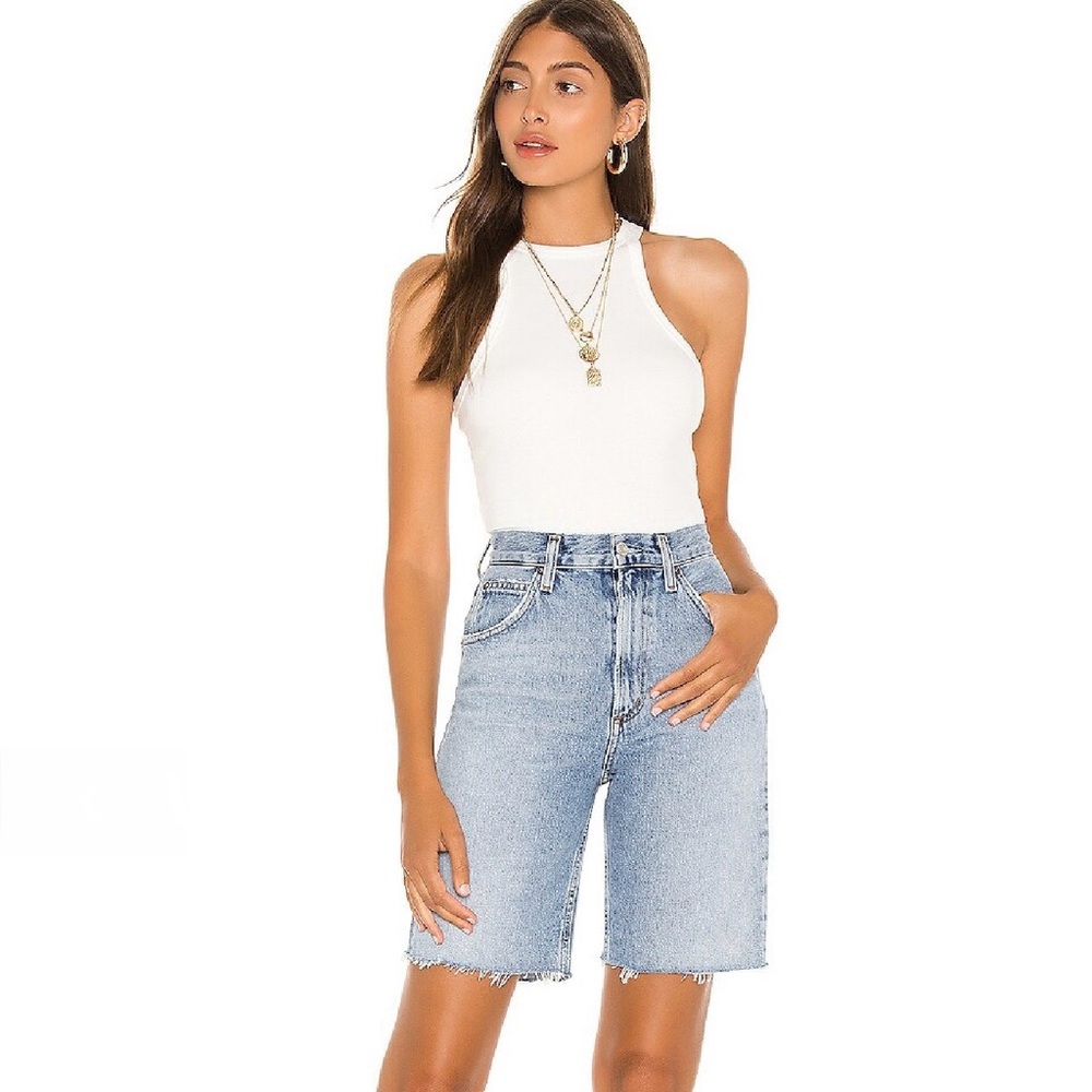 Agolde pinch waist shorts
